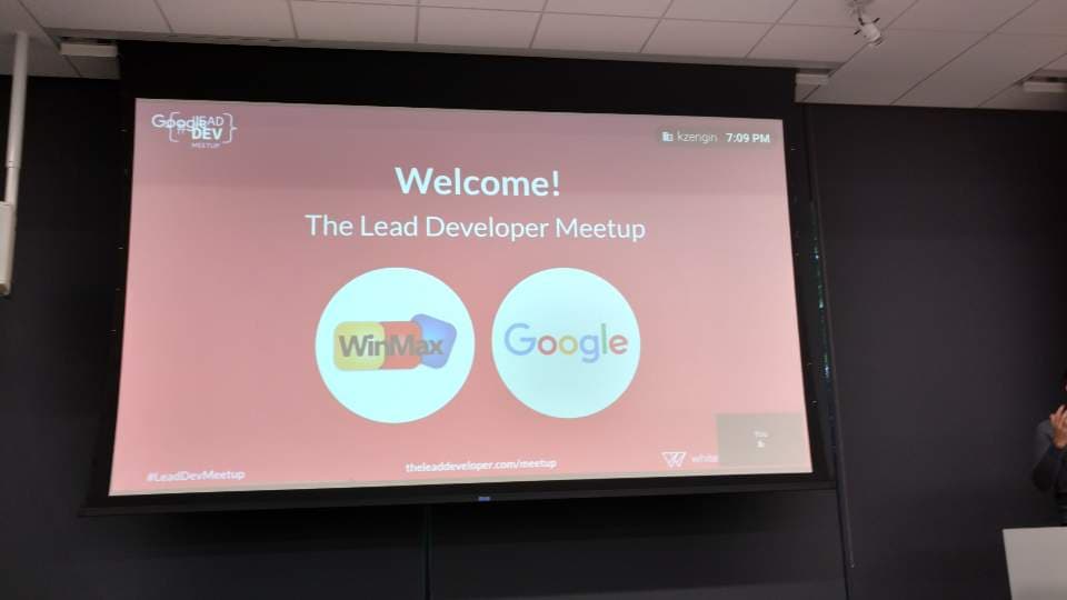 Lead Developer Meetup